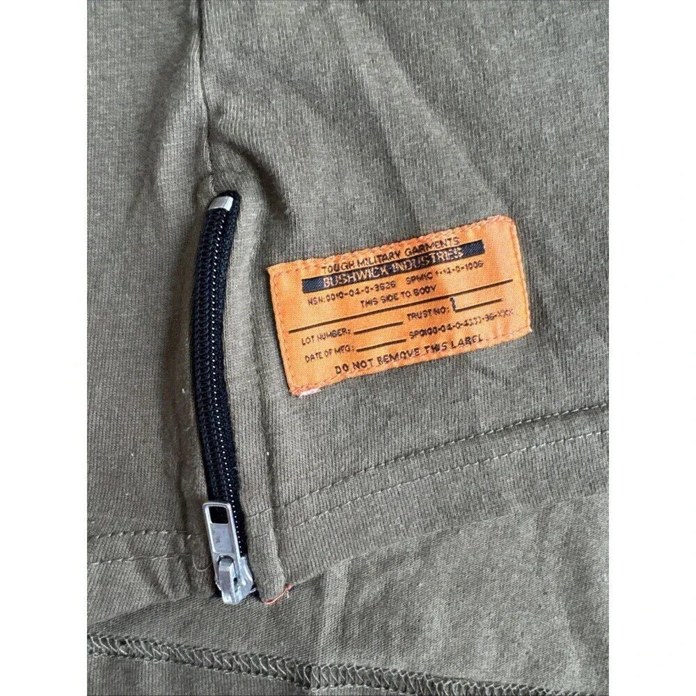 NWT Bushwick Industries Shirt L Tough Military Tough Garments